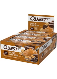 QUEST NUTRITION Quest Nutrition Chocolate Peanut Butter Bars 12 Count  - Image 2