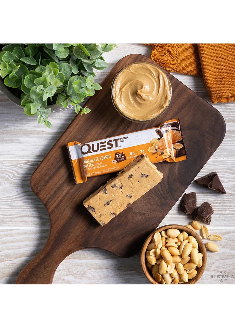 QUEST NUTRITION Quest Nutrition Chocolate Peanut Butter Bars 12 Count  - Image 5