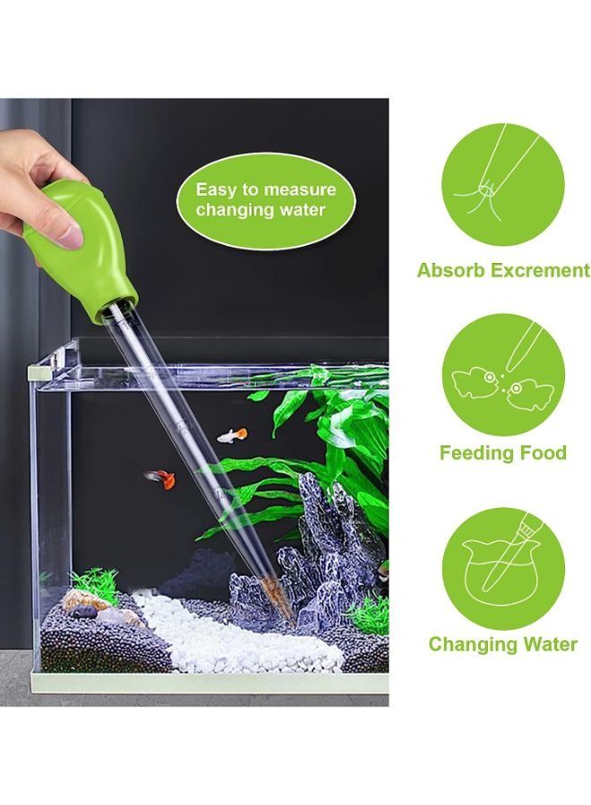 B&K Fish Tank Water Changer Aquarium Dropper 28cm Aquarium Clean Pipette Dropper Fish Tank Cleaning Waste Remover - Image 3