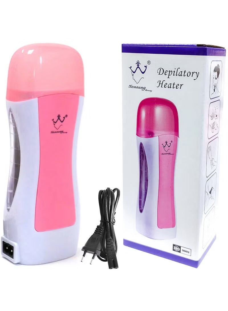 كونسونج بيوتي جهاز تسخين الشمع من كونسونغ بيوتي، جهاز تسخين الشمع، جهاز إزالة الشعر، جهاز تسخين الشمع لإعادة تعبئة خرطوشة إزالة الشعر، جهاز تسخين الشمع - Image 1