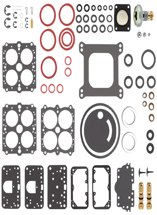 VORIPO Carburetor Rebuild Kit Vacuum Secondary for Holley 4160 Series Carburetor 600 750 390 850CFM 1850 8007 80457 80508 3310 37-754 37-119 37-720 37-1542, 3-200 Carb Renew Parts Replace 159064 190003 - Image 4