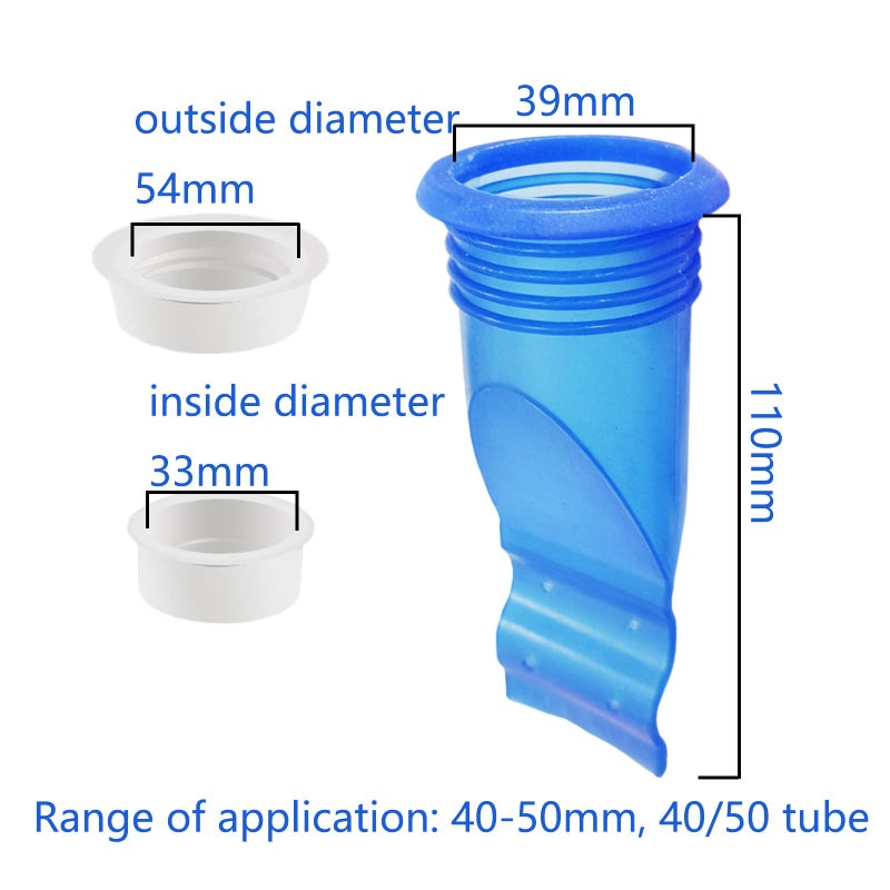 Anglepingping 2Pack Odor-Proof Shower Floor Drain Backflow Preventer Leak Silicone Sewer Core Anti-Odor Drainage Insert Plug Deodorization Drain Cores Plug for Kitchen Bathroom Home Tub Sink - Image 2