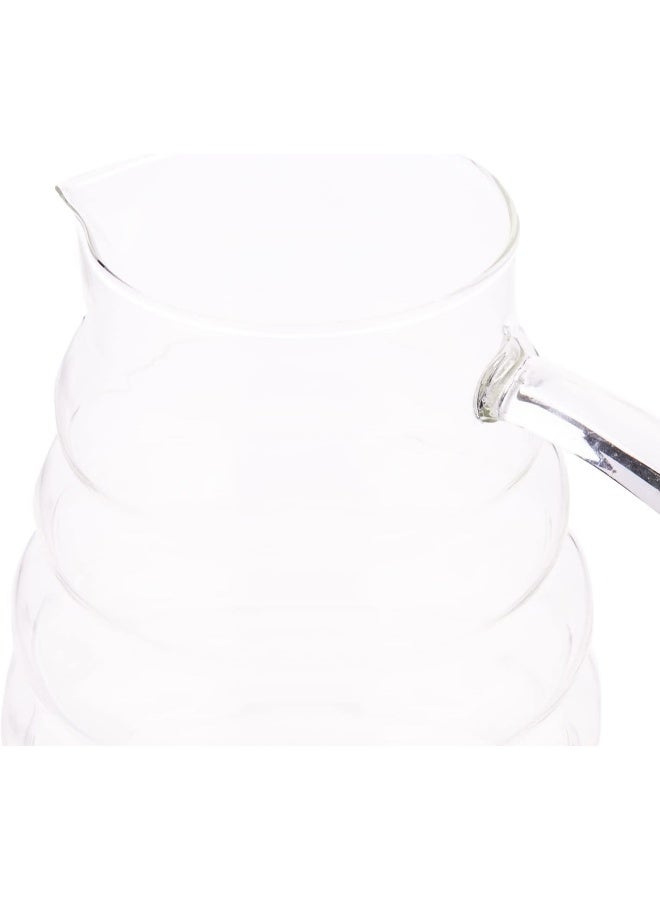 AKDC Glass Jug L(12CM) XW(12CM) XH(21CM) Transparent - Image 3