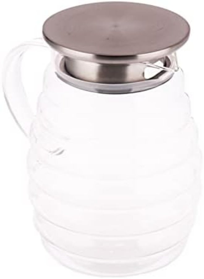 AKDC Glass Jug L(12CM) XW(12CM) XH(21CM) Transparent - Image 4