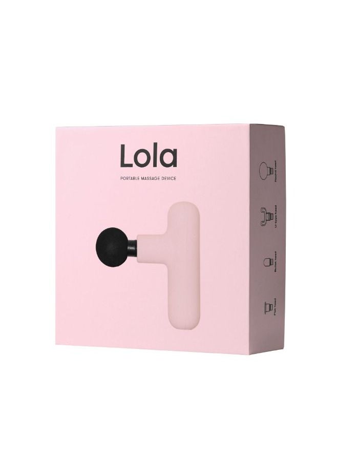 LOLA - Portable Massage Gun - Pamper Pink - Image 1