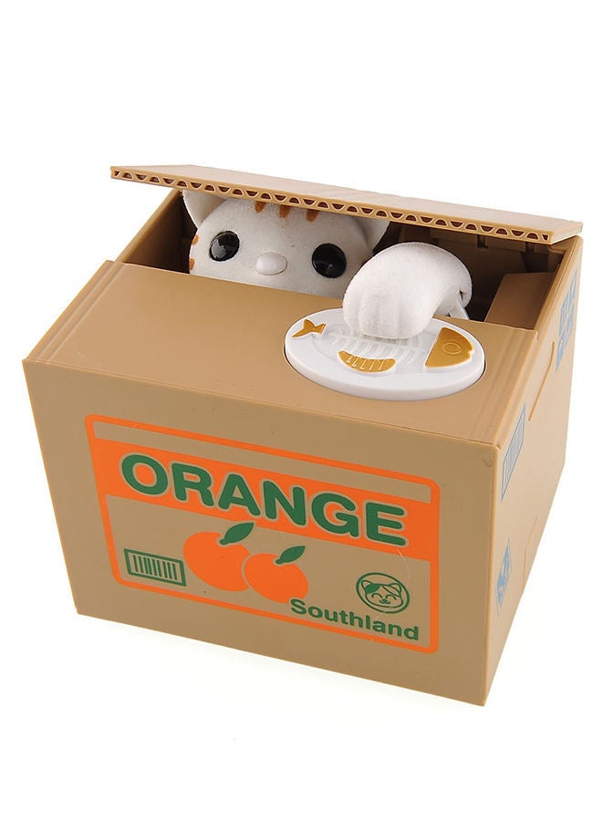 NIBEMINENT Cute Cat Coin Stealing Money Bank Toy - Image 2