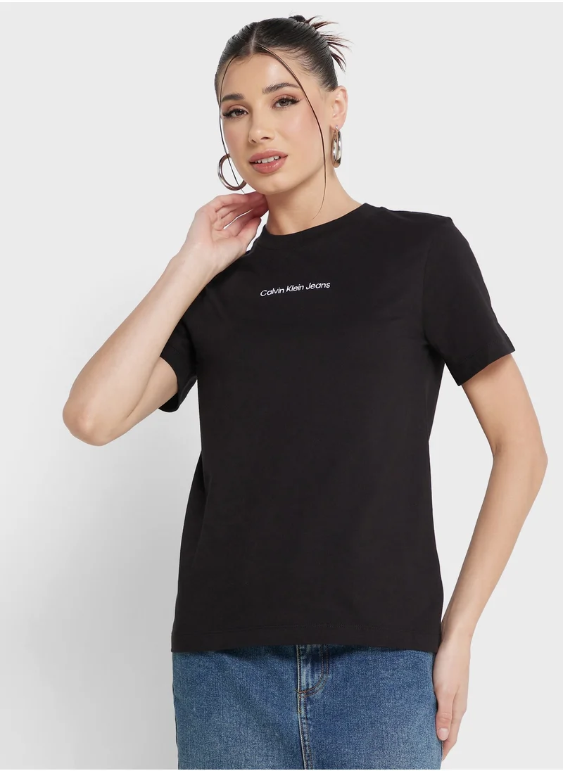 Calvin Klein Jeans Crew Neck T-Shirt