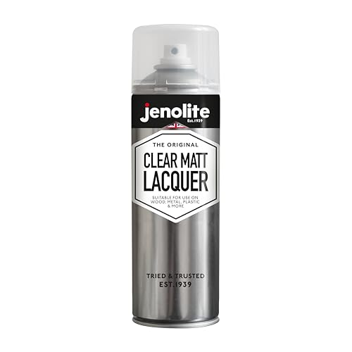 JENOLITE Clear Matt Lacquer | CRYSTAL CLEAR FINISH | Enhances & Protects Surface and Paintwork from Corrosion & UV Damage with Non-Yellowing Sealer | 500ml (16.9fl oz) - Image 1