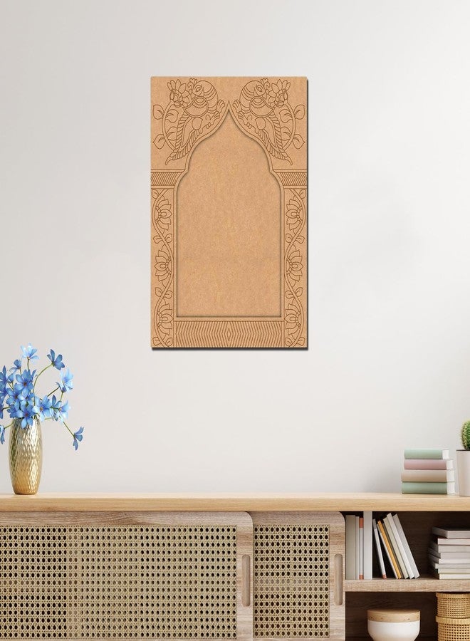 Wrapping Studio لوح MDF من WRAPPING STUDIO لفن ليبان - قوالب تصميم جاروكا جاهزة للقص والرسم والمشاريع اليدوية - خشب MDF صديق للبيئة، 12 × 9 بوصة، مثالي لأفكار الهدايا الإبداعية، مجموعة من قطعتين - Image 5
