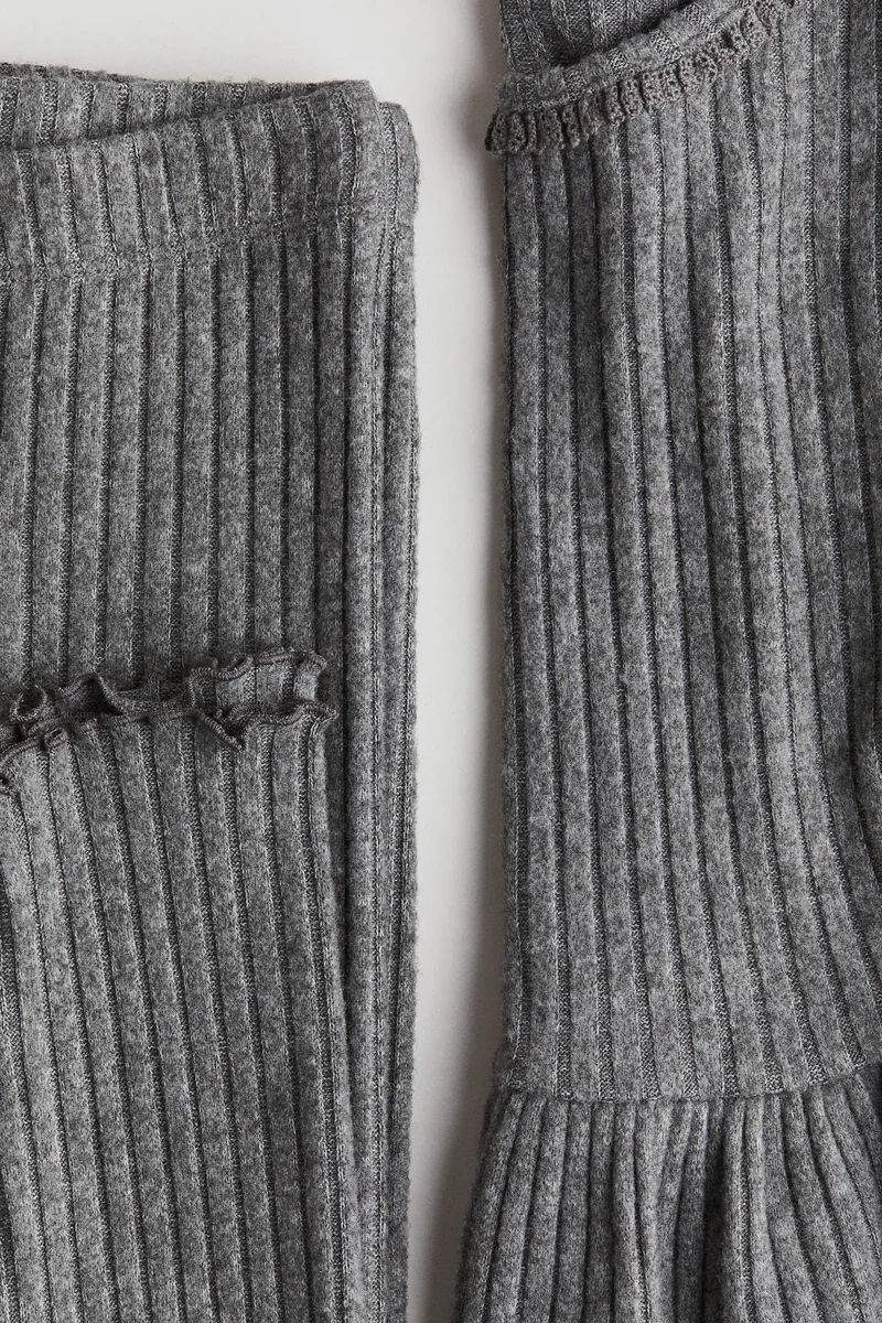 H&M 2-Piece Rib-Knit Set