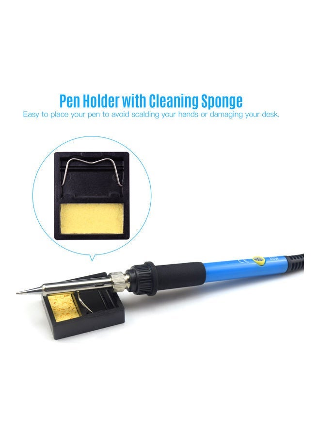 NIBEMINENT 39-Pieces Wood Burning Tool Kit Multicolour - Image 2