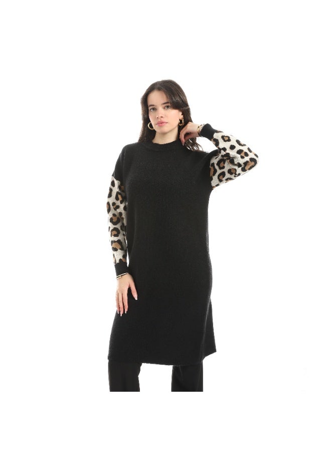 Coctail dress-17461-black - Image 1