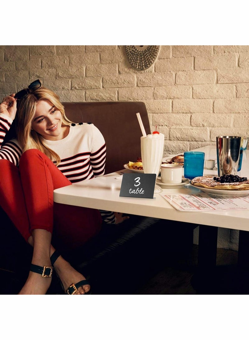 Zikra 10 Pack Mini Chalkboard Signs 10 x 7 cm for Food Party Buffet Tables Bakery Small Chalkboard Sign Mini Chalkboard Signs for Food Chalkboard Buffet Signs Table Sign Chalkboard - Image 3