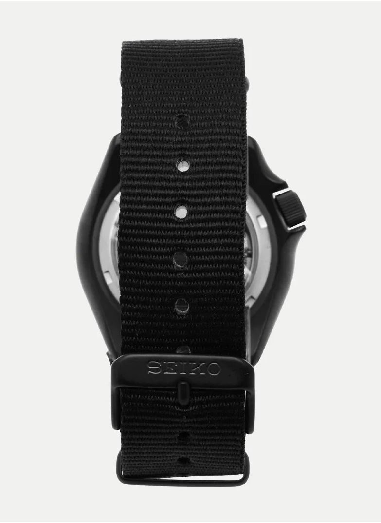 Seiko Men's New5 Sports Sport Black Tone Automatic Watch - SRPD79K1  - Image 4