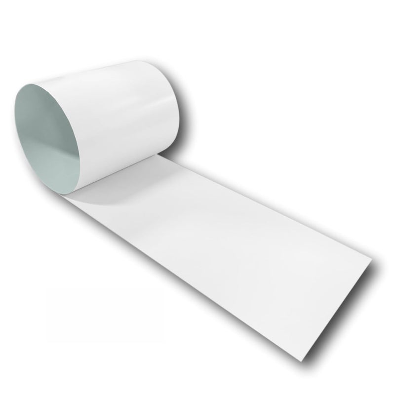 EAGLE 1 : 26 Gauge General Use or Roofing Flashing Rolls - DIY or Contractors (White, 2 in x 10 FT) - Image 1