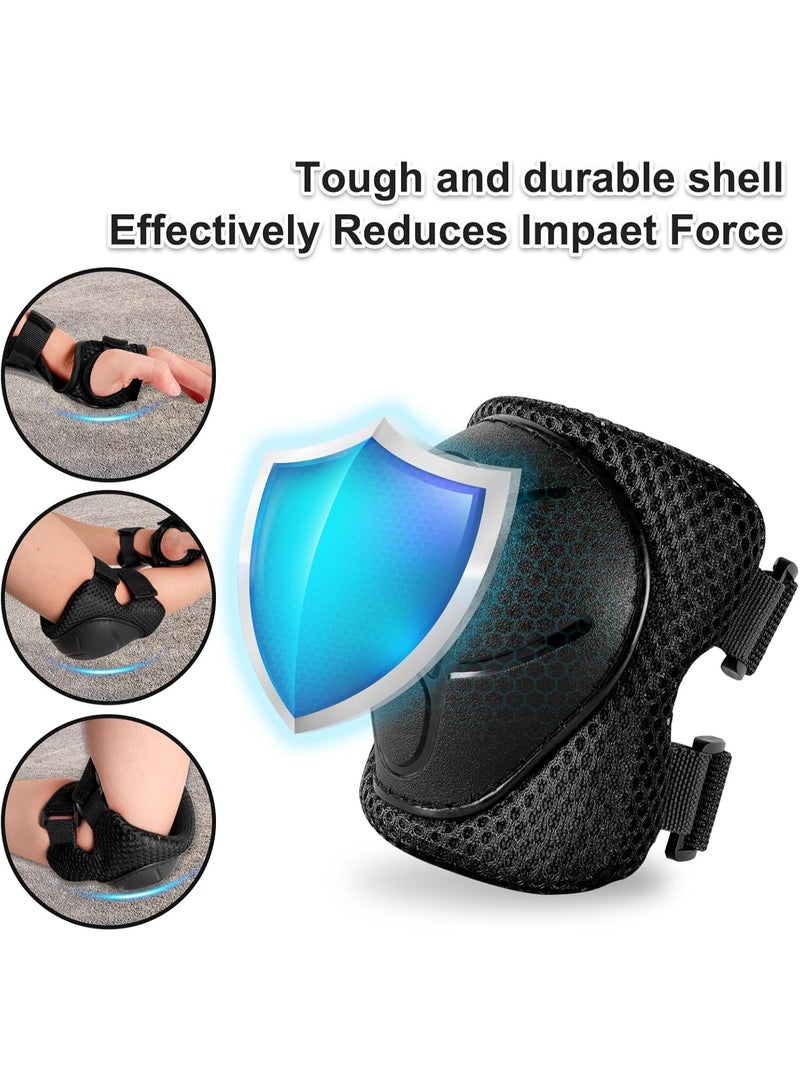 Knee Pads for Kids (3–14 Years) – Toddler Protective Gear Set with Knee Pads, Elbow Pads & Wrist Guards 3-in-1 for Bicycle, Scooter, Roller Skates, and Skateboarding - Image 3