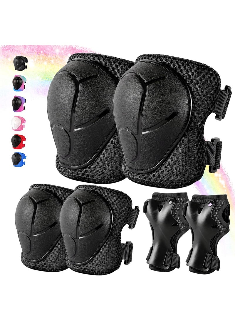 Knee Pads for Kids (3–14 Years) – Toddler Protective Gear Set with Knee Pads, Elbow Pads & Wrist Guards 3-in-1 for Bicycle, Scooter, Roller Skates, and Skateboarding - Image 1