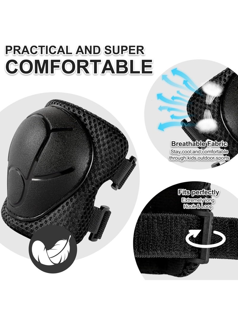 Knee Pads for Kids (3–14 Years) – Toddler Protective Gear Set with Knee Pads, Elbow Pads & Wrist Guards 3-in-1 for Bicycle, Scooter, Roller Skates, and Skateboarding - Image 4