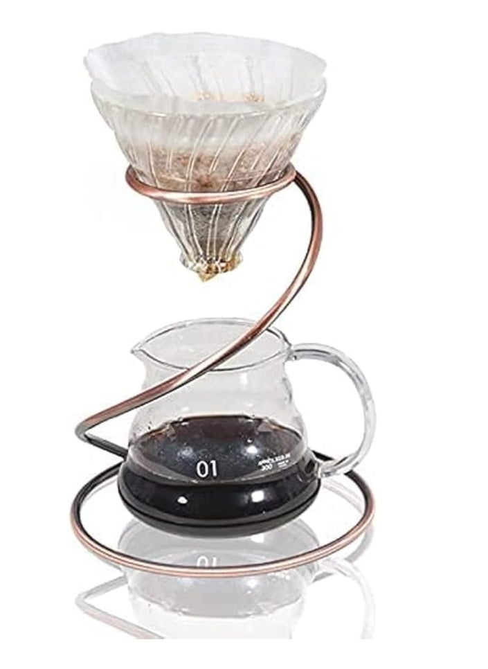 RANK - Reusable Metal Coffee Filter Dripper Suitable For Drippers Coffee Tables And Tools V60 - Image 1