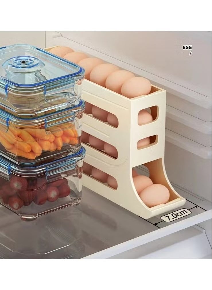 The 3-layer egg rack storage box with a sloping automatic rolling egg storage box is suitable for refrigerators - pzsku/ZAA9096456725913D8B81Z/45/_/1726037159/24a4057f-cf86-40ee-a62d-81f1bd7b5375