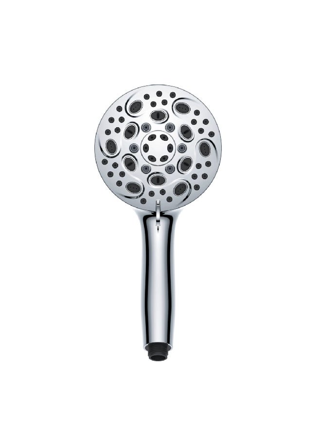 Voli 10-Settings High Pressure Antibacterial Handheld Shower Chrome 6.5 x 14.3 x 29 cm DH-4594 - Image 1