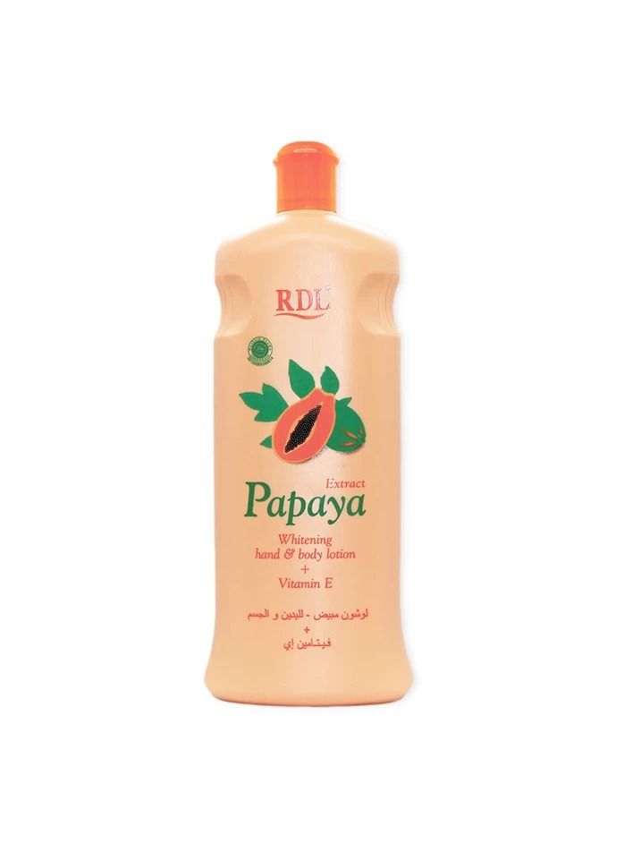 PAPAYA Whitening Hand And Body Lotion Vitamin E