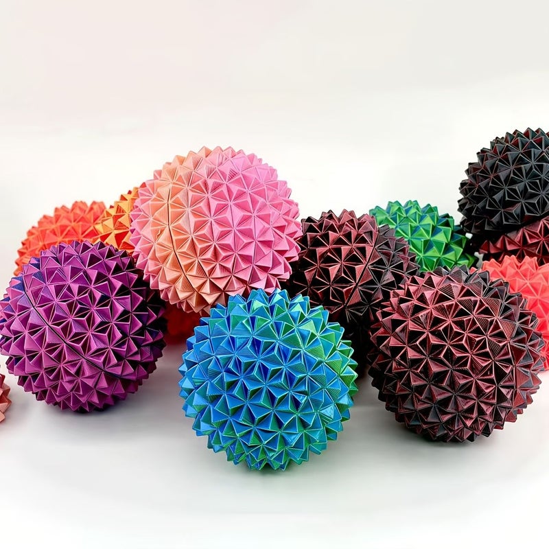 كرة استرخاء مطبوعة ثلاثية الأبعاد - خضراء - Image 3