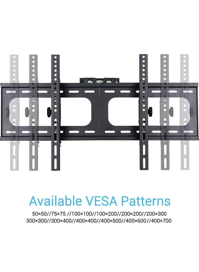 ELTRAZONE 26" - 75" Fixed TV Wall Mount Bracket, Universal Tilt TV Heavy Duty Wall Mount Adjustable TV Stand for LED LCD OLED Plasma TV with Super Strong 50kg Weight Capacity VESA up to 700 x 400 - Image 4