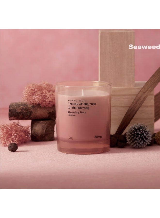 CITTA Xitai Jinshan Rose Series Scented Candle Gift Box Wedding Favors Morning Dew Rose - Image 3