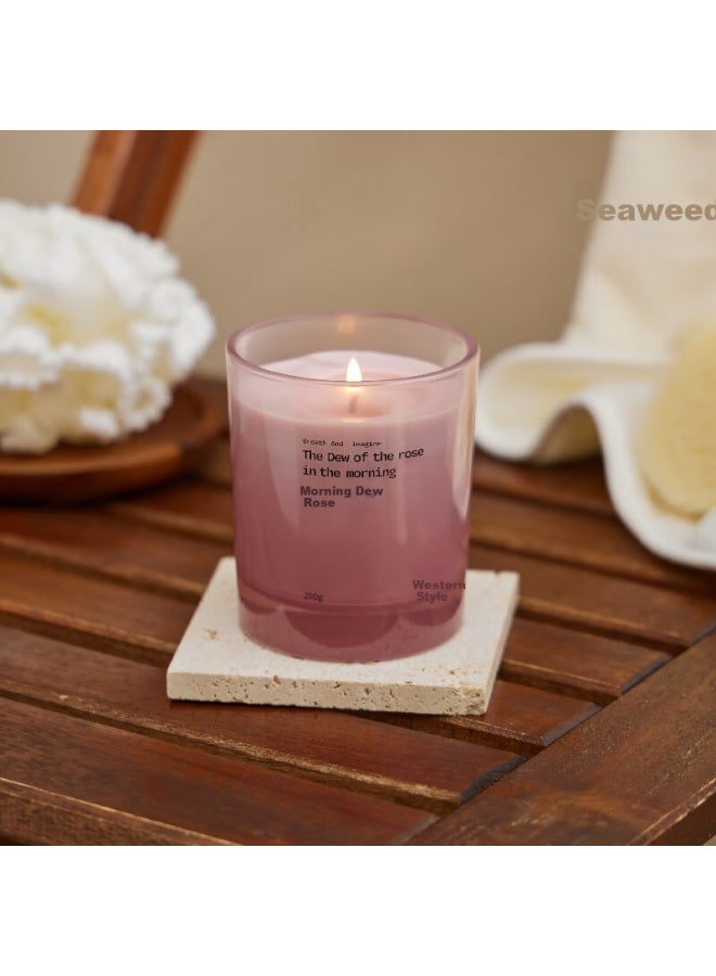 CITTA Xitai Jinshan Rose Series Scented Candle Gift Box Wedding Favors Morning Dew Rose - Image 2