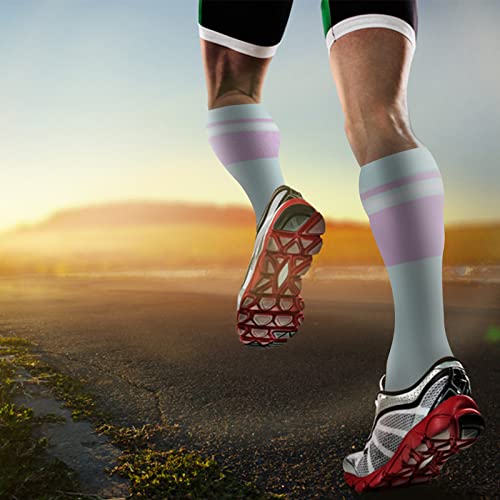 fenglaoda Compression Socks for Women Men 3 Pairs Graduated Compression Support Circulation Socks for Nurses - Image 5