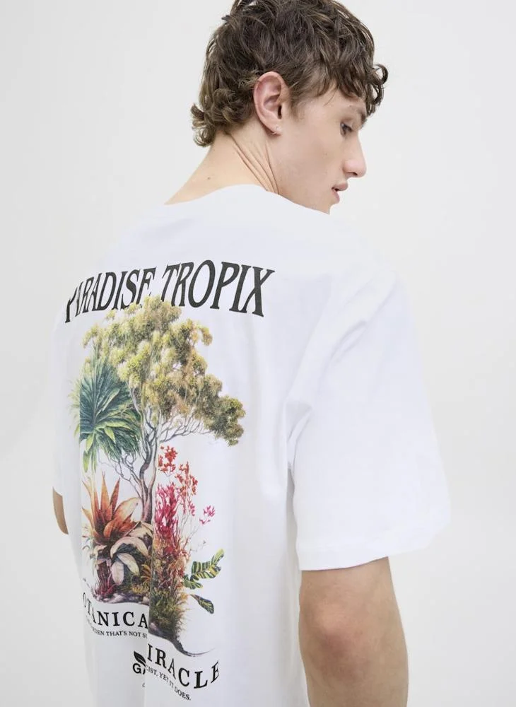 JACK & JONES Jorbotaniq Crew Neck T-Shirt