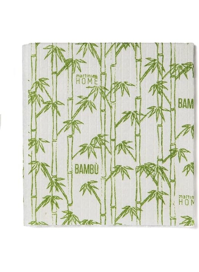 Martini Bamboo Multi Purpose Cloth – Eco-Friendly Cleaning Cloth in FSC Paper Pack - Image 3