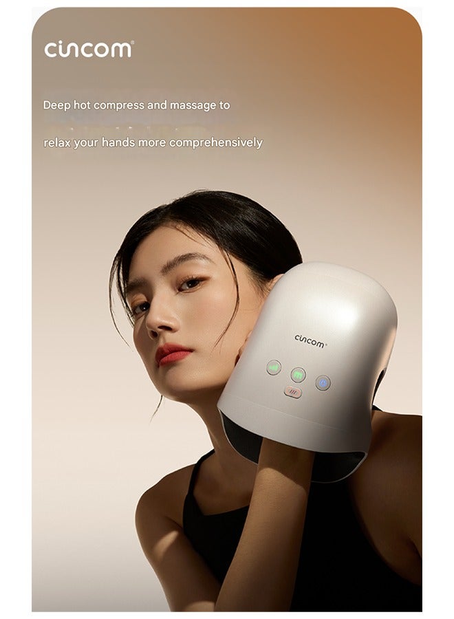 CINCOM Hand massager joint palm acupoint numb wrist kneading therapy hot compress artifact finger massager  - Image 2