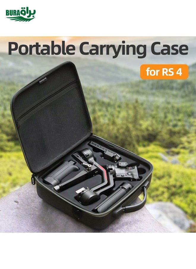 BURAQ For DJI RS 4 Sunnylife Storage Case Box Suitcase(Black)  - Image 2