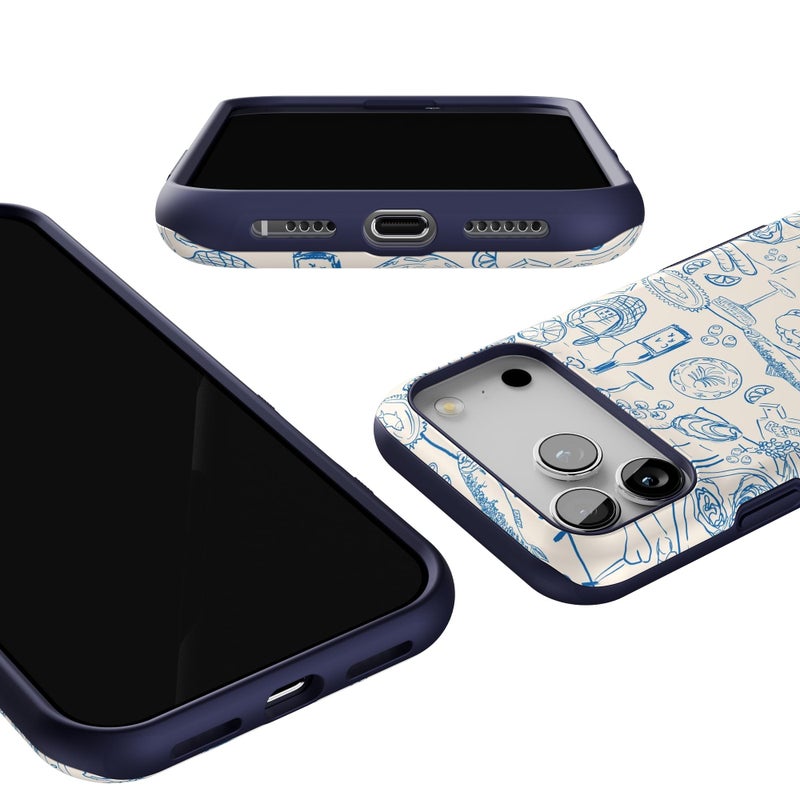 Casely iPhone 17 Pro Max Case | Amalfi Aperitivo | Dolce Vita | Bold Protective Design | Compatible with MagSafe - Image 3