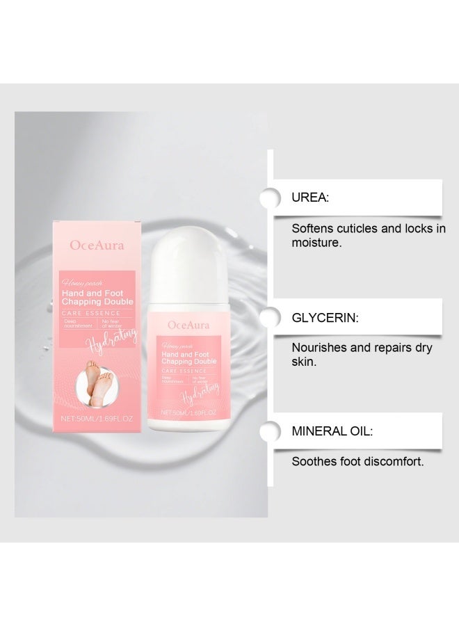 OceAura Hydrating and Anti-Cracking Foot Cream,Intensive Foot Repair Cream Hand Care Stick Beauty Heel Balm Stick, Callus Remover Anti-Cracking Formula Foot Lotion for Moisturizing Skin - Image 5