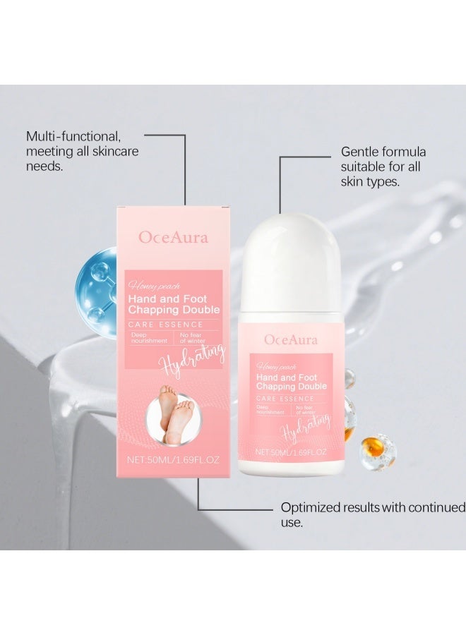 OceAura Hydrating and Anti-Cracking Foot Cream,Intensive Foot Repair Cream Hand Care Stick Beauty Heel Balm Stick, Callus Remover Anti-Cracking Formula Foot Lotion for Moisturizing Skin - Image 3