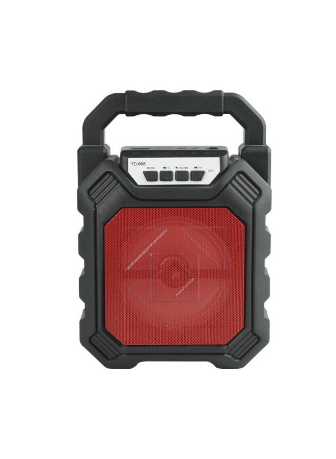 نيوترل جديد 668 سماعة بلوتوث صوتية مكبر صوت محمول للرقص المربع خارجي مضخم صوت لاسلكي مع أضواء - Image 1