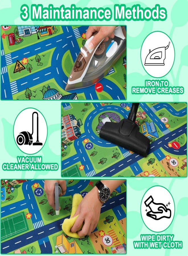 Esup 4'x6' Non-Slip Kids Rugs Perfect for Playrooms, Bedrooms, and Nurseries Educational Playground Mat- Extra Thick Safety Carpet, Indoor Outdoor Use, Easy Clean - Image 3