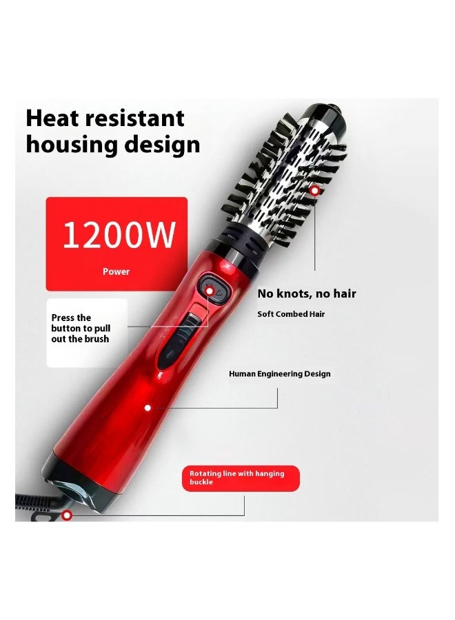 Beauenty Rotary automatic curling iron straight hair comb Curling straight hair blowing three-in-one multifunctional hot air comb - Image 3
