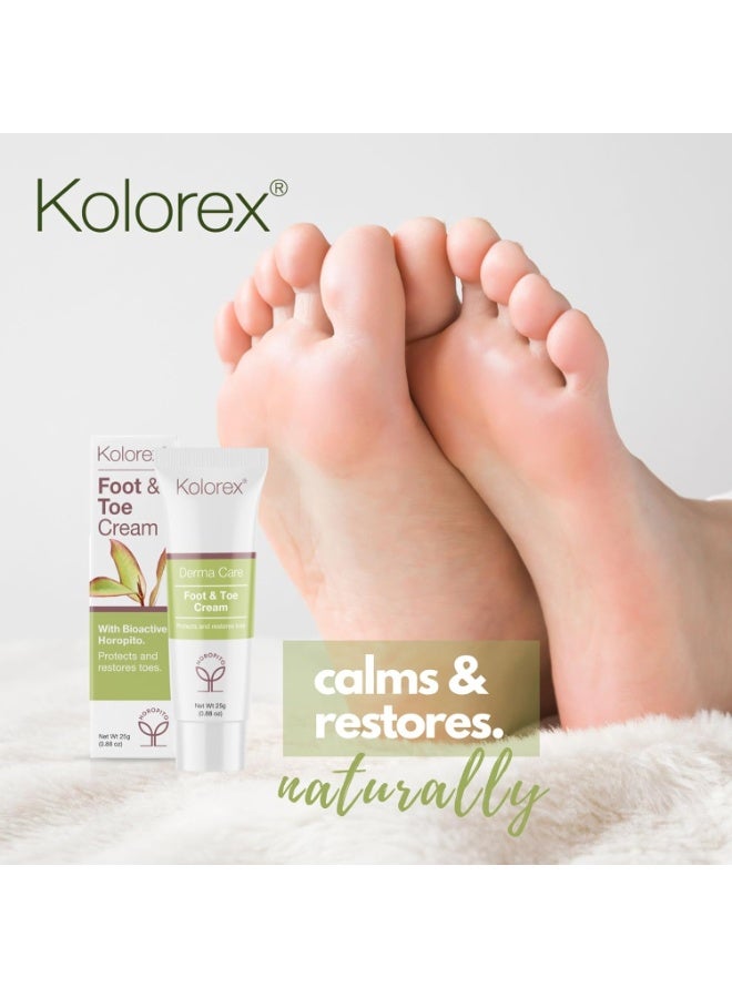 Kolorex® Foot & Toe Care Cream (25g), Remedy for Athlete's Foot, Natural ingredients, Effectively rebalance yeast, Hygienic best - Image 4