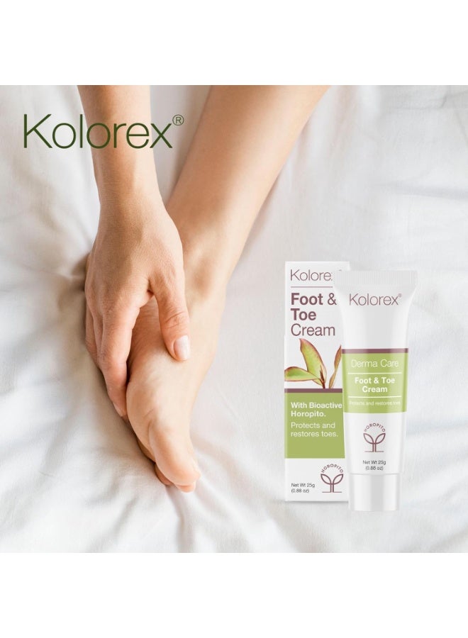 Kolorex® Foot & Toe Care Cream (25g), Remedy for Athlete's Foot, Natural ingredients, Effectively rebalance yeast, Hygienic best - Image 3
