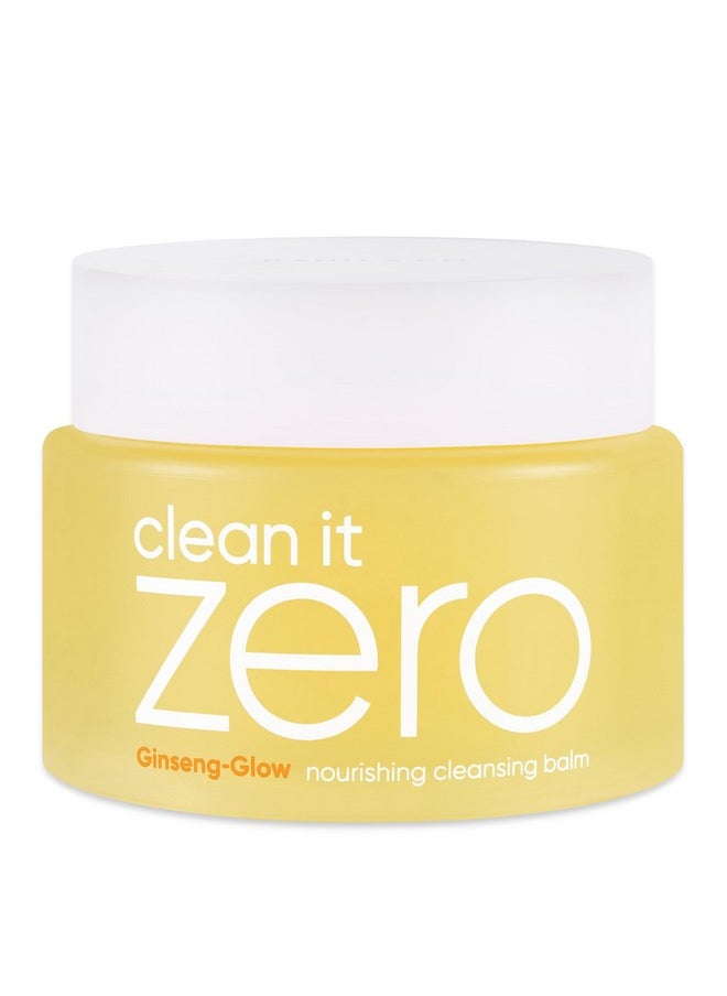 Banila Co BANILA CO Clean it Zero Nourishing Cleansing Balm - Korean Makeup Remover for Dry Skin - Vegan & Made with Ginseng Root and Berry - 100ml/3.38 fl oz  - Image 1