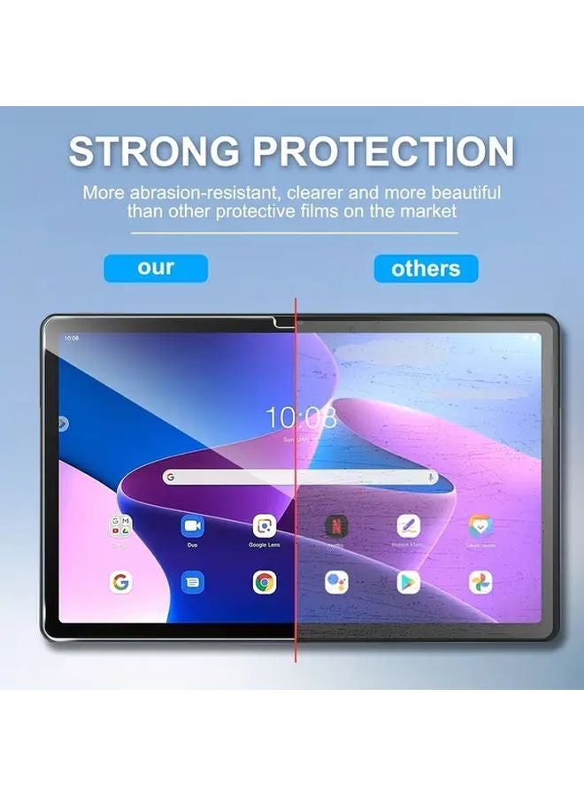 Lenovo Tab M10 Plus 3rd Gen Tempered Glass Screen Protector 2 Pack 9H Hardness HD Scratch Resistant - Image 3