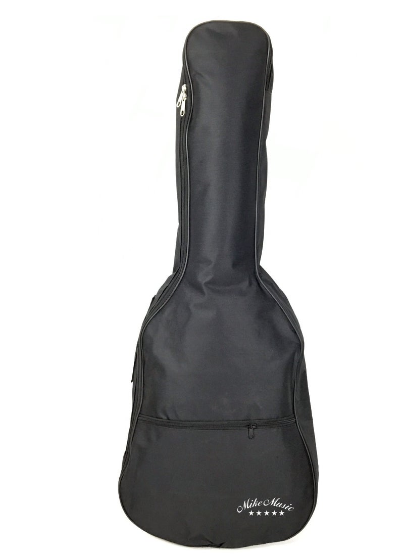 Mike Music Guitar Gig Bag 40/41 Inch Dual Adjustable Shoulder Strap Portable Padded Soft Guitar Case Acoustic Guitar Cover 3mm Padding Backpack For 40" & 41-Inch Acoustic Guitar/Classical Guitar  - Image 1