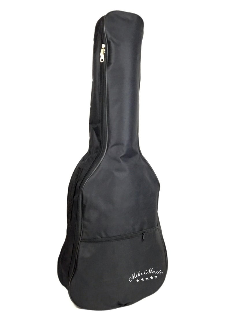 Mike Music Guitar Gig Bag 40/41 Inch Dual Adjustable Shoulder Strap Portable Padded Soft Guitar Case Acoustic Guitar Cover 3mm Padding Backpack For 40" & 41-Inch Acoustic Guitar/Classical Guitar  - Image 2