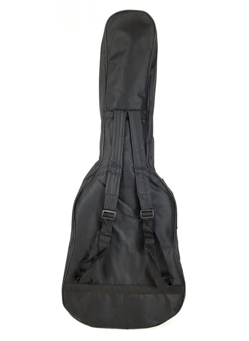 Mike Music Guitar Gig Bag 40/41 Inch Dual Adjustable Shoulder Strap Portable Padded Soft Guitar Case Acoustic Guitar Cover 3mm Padding Backpack For 40" & 41-Inch Acoustic Guitar/Classical Guitar  - Image 3