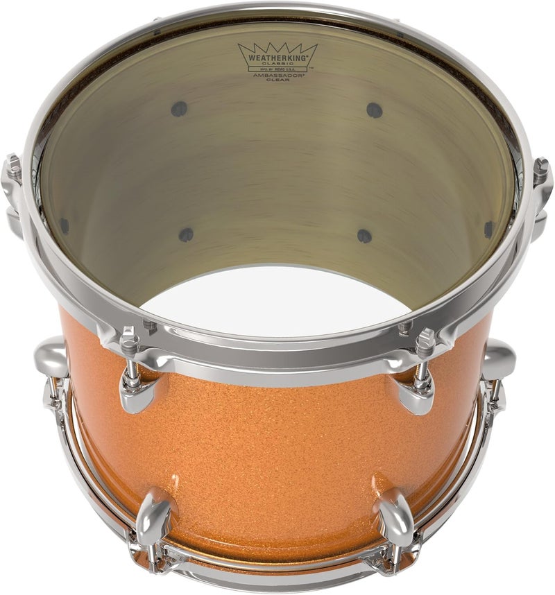 Remo Ambassador Clear Classic Fit Drumhead Pack (CL-0314-BA) - Image 2