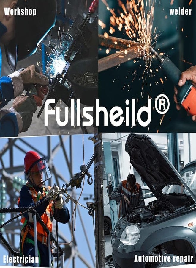 Fullsheild Reversible Welding Cap Flame Resistant CAT 2 Protective FR Welder Hats 6 Pannel Lightweight Printed for Men Women Paisley Black 7 1/2 - Image 5